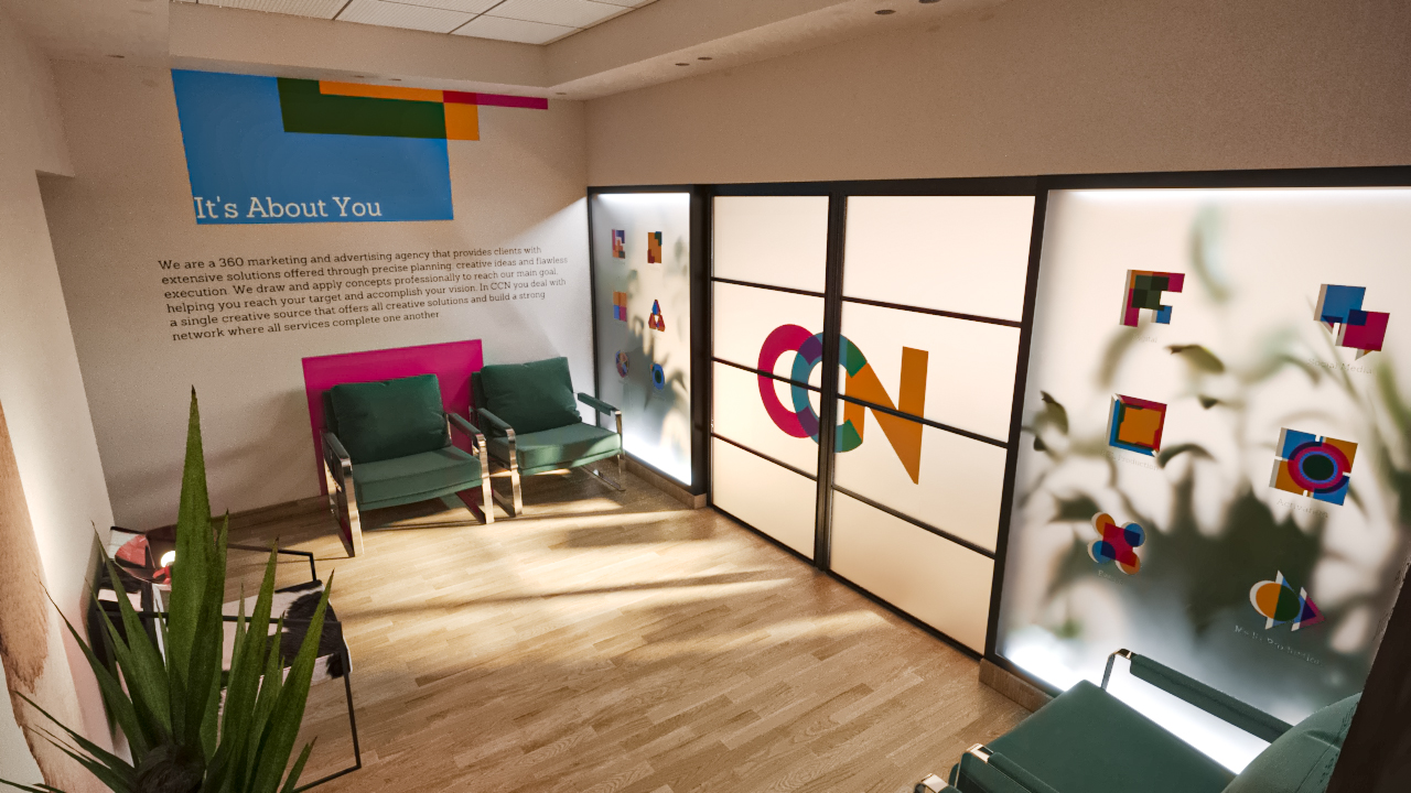 CCN 室内重新品牌设计  中庭 DZN-4