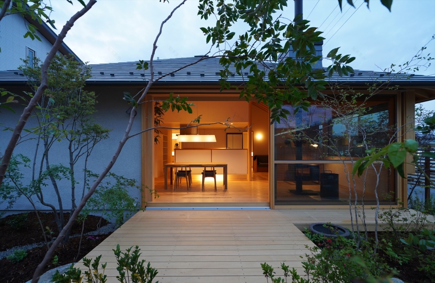 前橋の家/方形の平屋丨Mアトリエ 一級建築士事務所-1