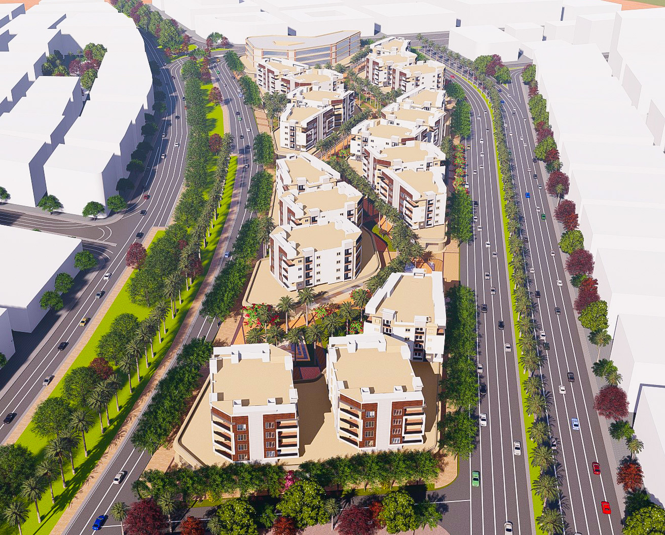 汽车之星混合用途综合体丨埃及开罗丨Distance Studio Consultants-25