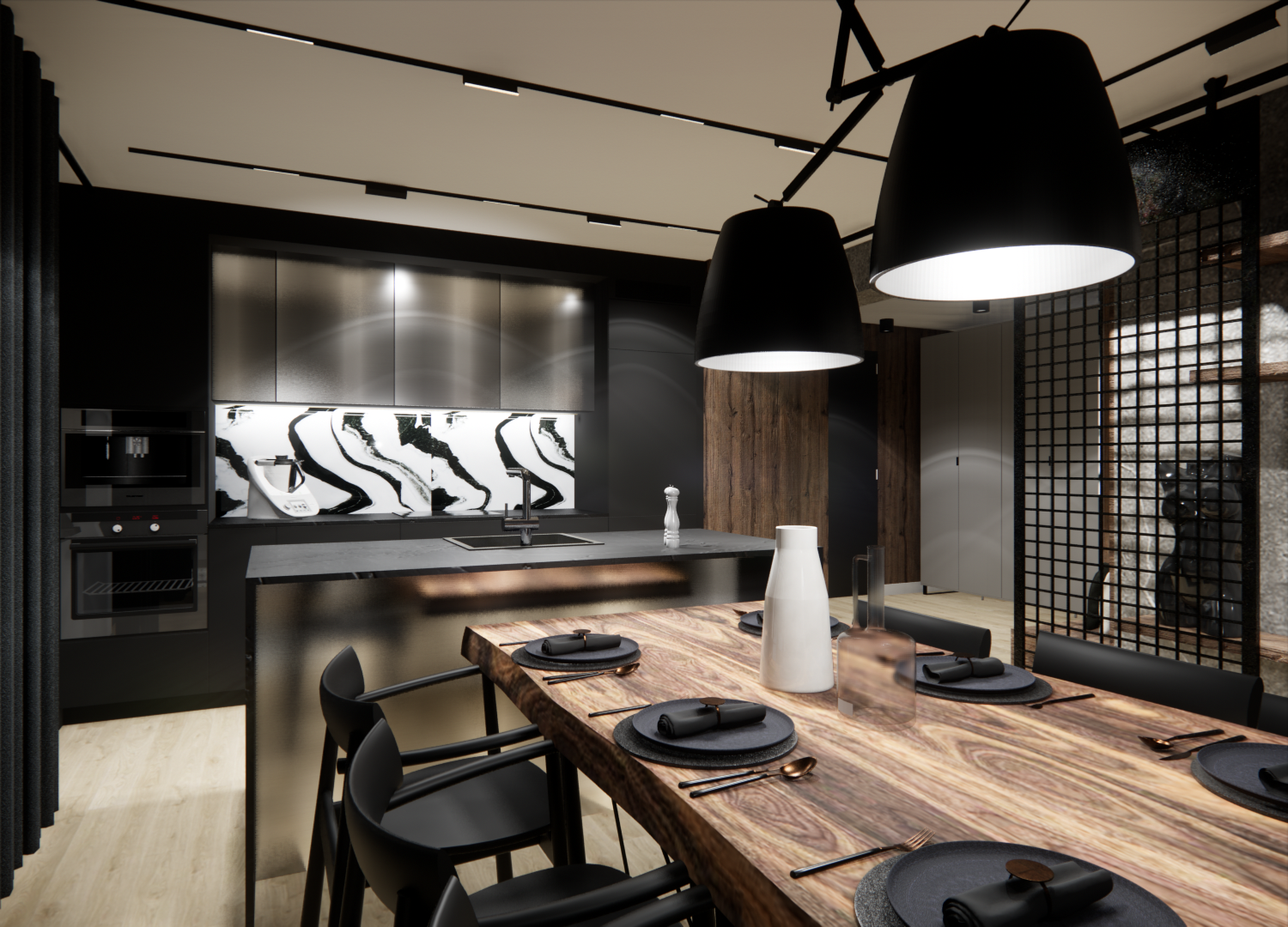 Loft style apartment in Poland-2