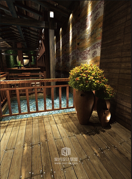 主题餐厅设计-福州揽季月光主题餐厅设计-8