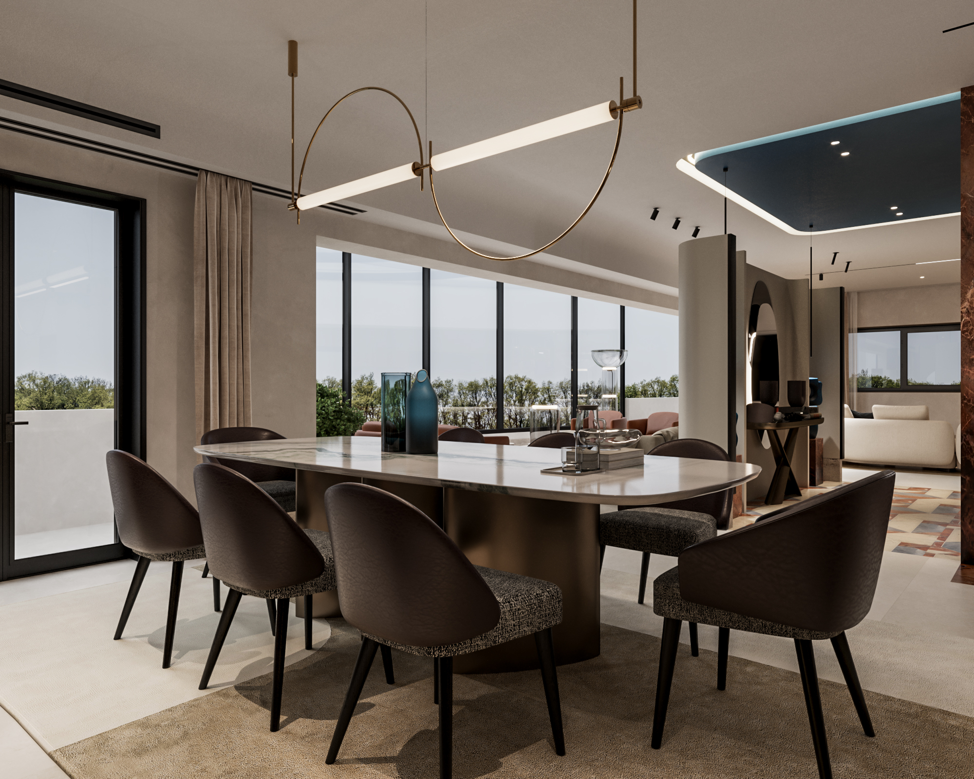 SUBTLE SERENITY住宅公寓丨埃及开罗丨Insite architects-13