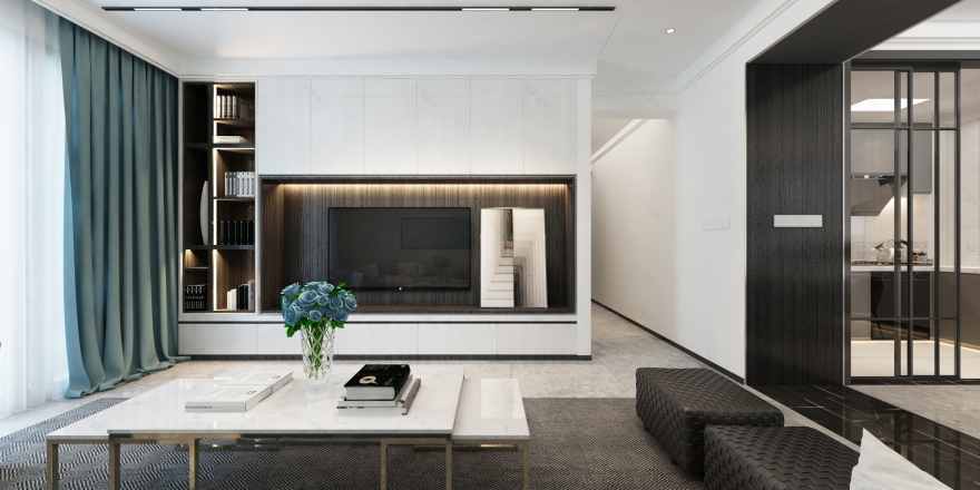 现代简约风打造 100㎡精致温馨家-9