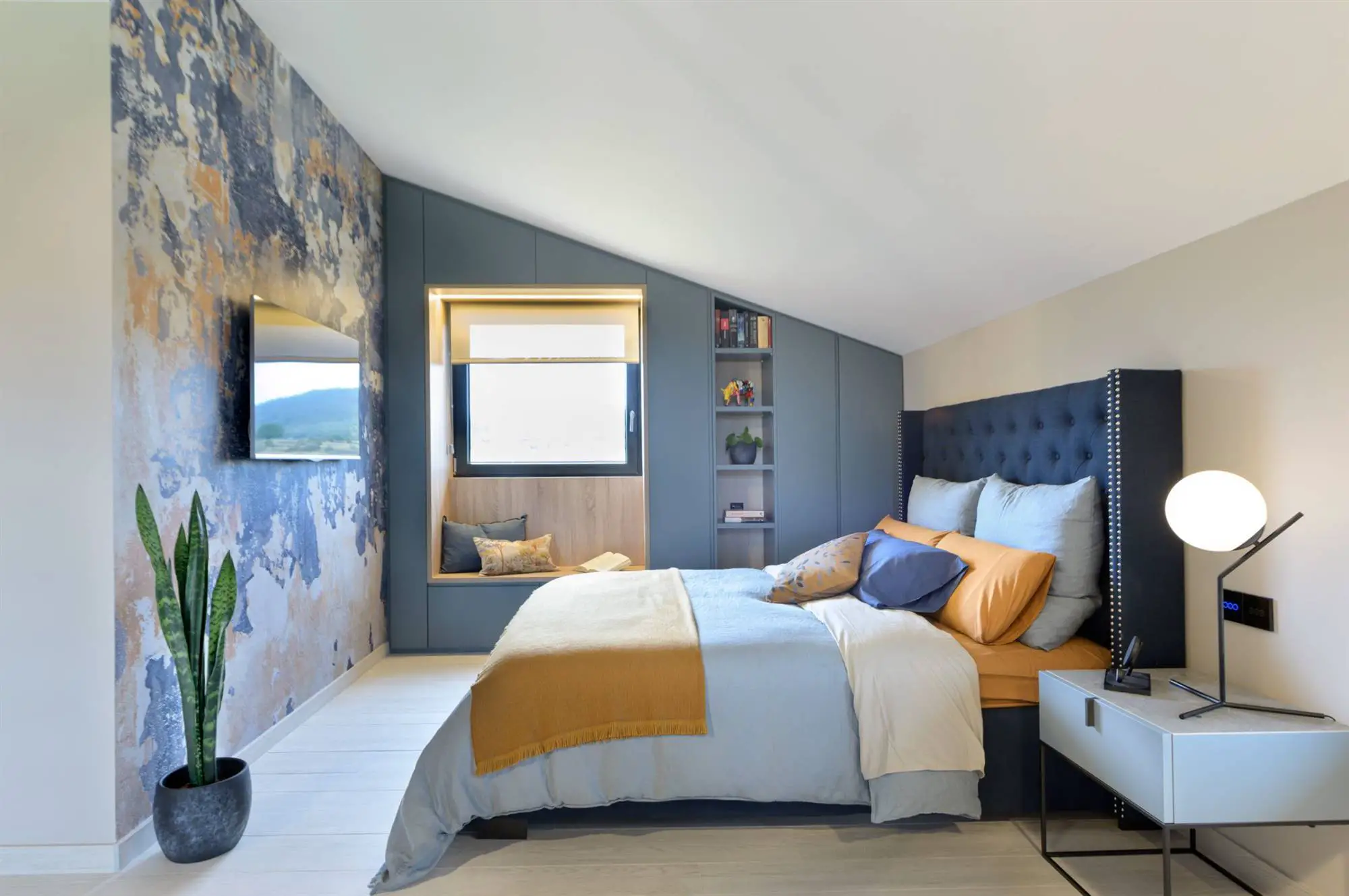 西班牙风情 | 20000 欧元打造舒适阁楼公寓-4