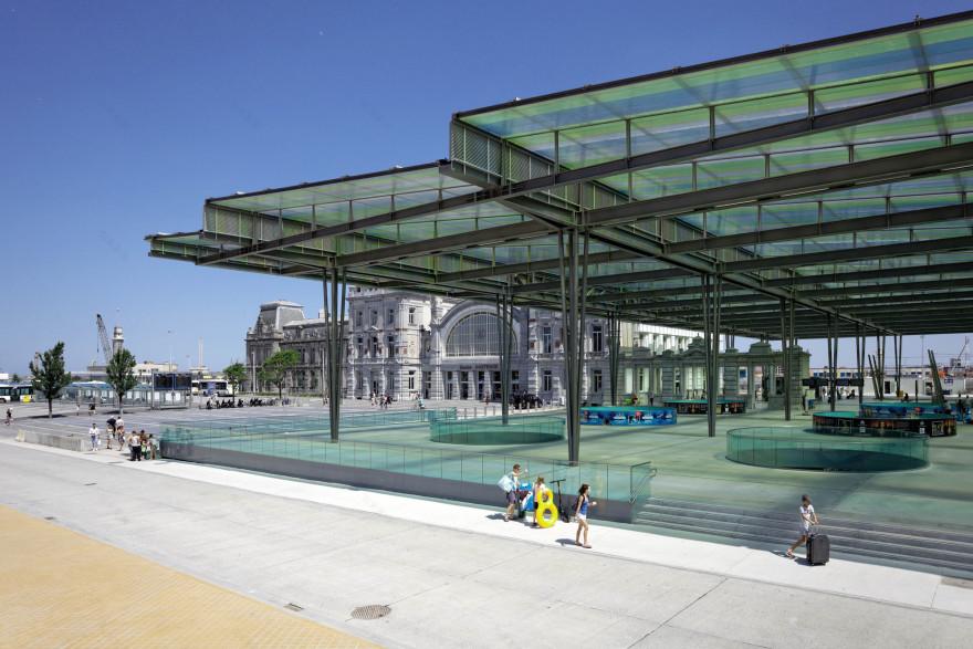 比利时奥斯坦德火车站翻新,海滨交通枢纽焕新颜-32