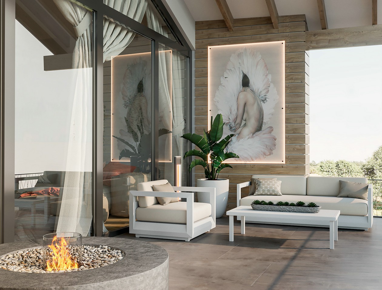 俄罗斯住宅设计 质朴优雅得自然美-23