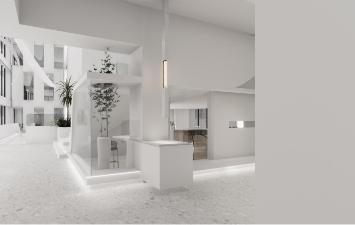 深白 · 国际单位办公楼室内设计丨象蝶设计-62