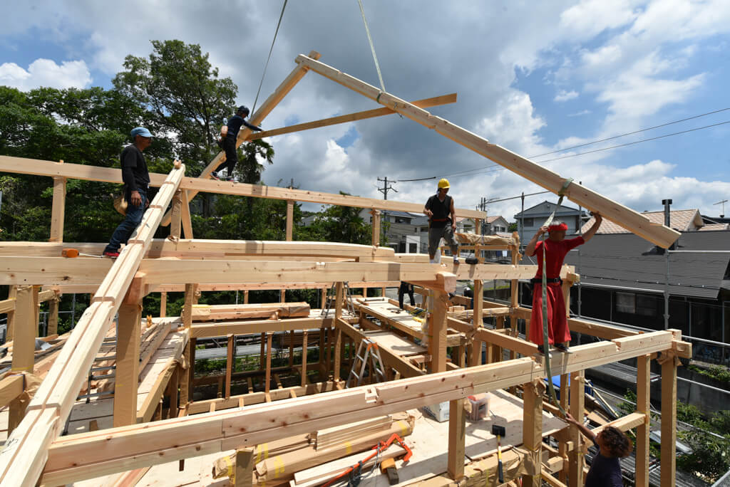 音乐家的家7 木配り 墨付け 刻み丨水野设计室-83