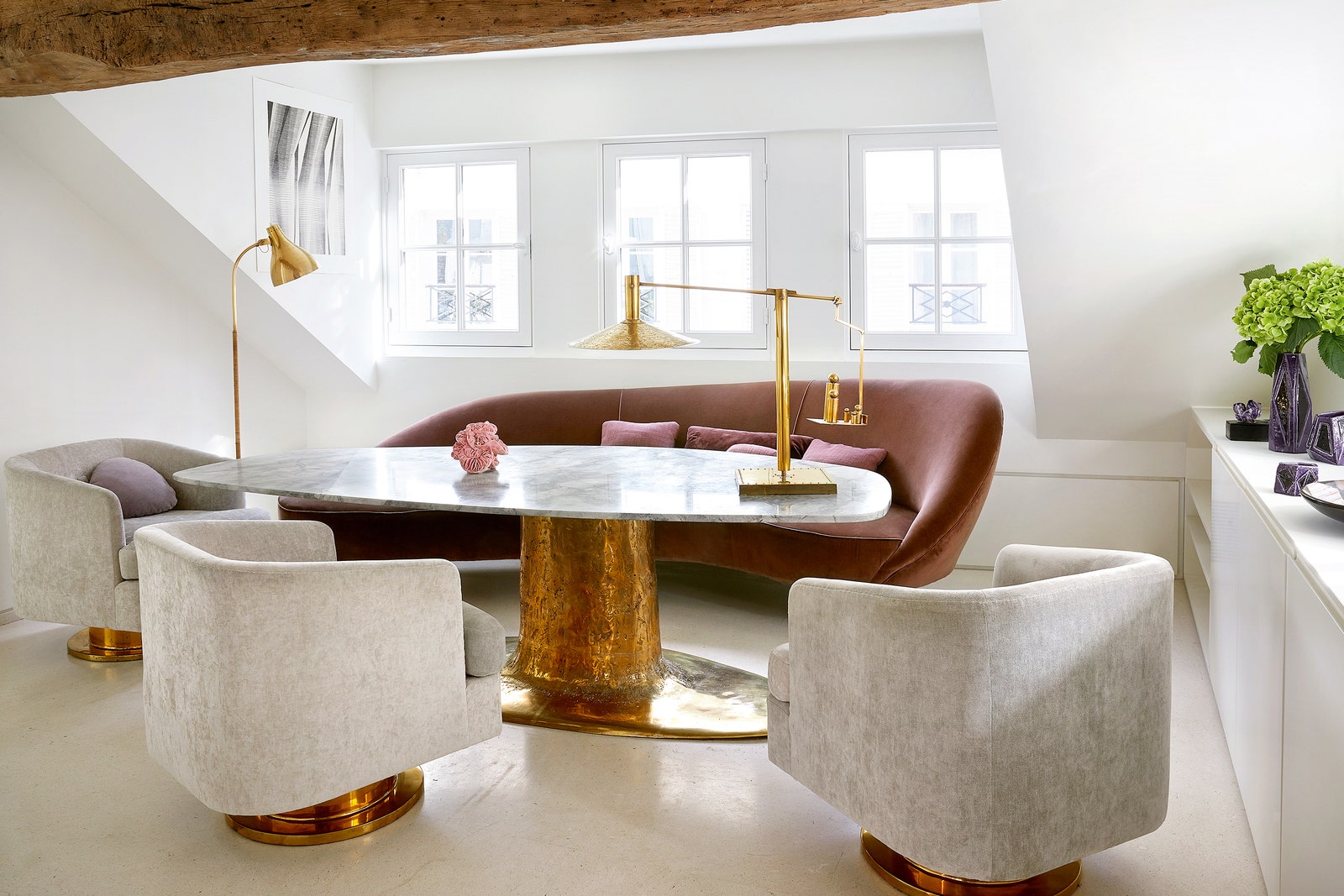 巴黎之光 | 佛罗伦萨·洛佩兹的百平米白色空间设计-18