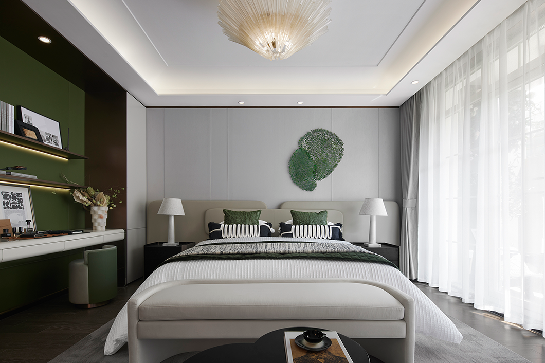 353㎡简奢豪宅丨岳蒙设计-31