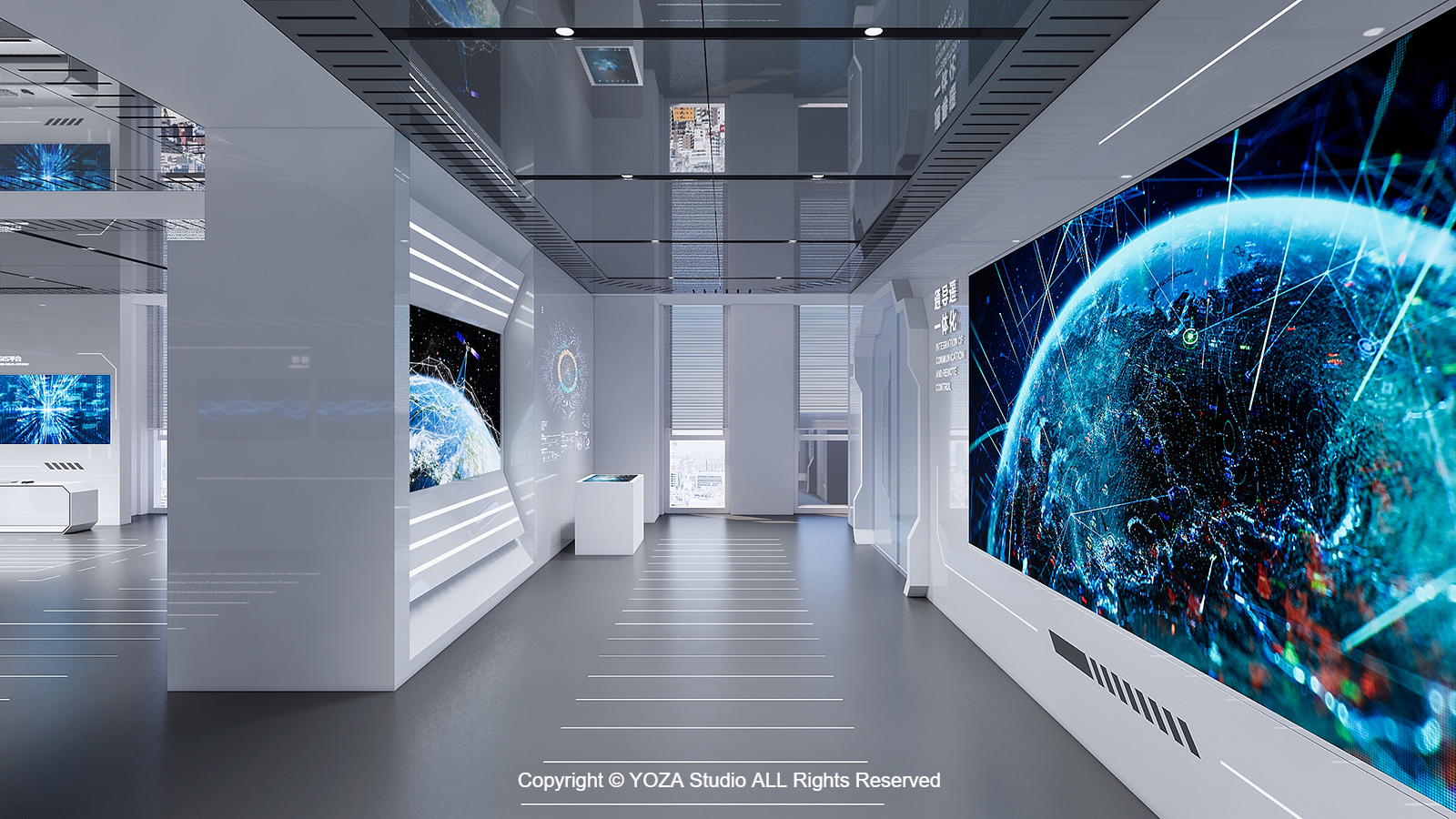 国网思极位置（吉奥）展厅–STATE GRID THINK EXTREME POSITION SHOWROOM-16