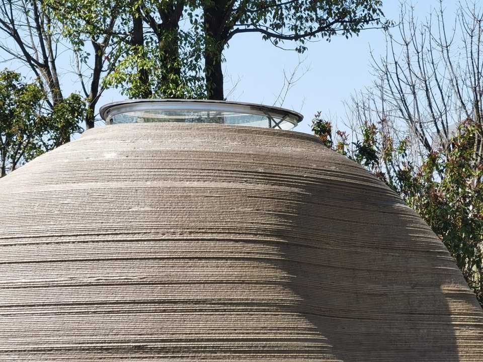 机器人3D打印混凝土书屋丨中国上海丨清华大学建筑学院徐卫国教授团队-26