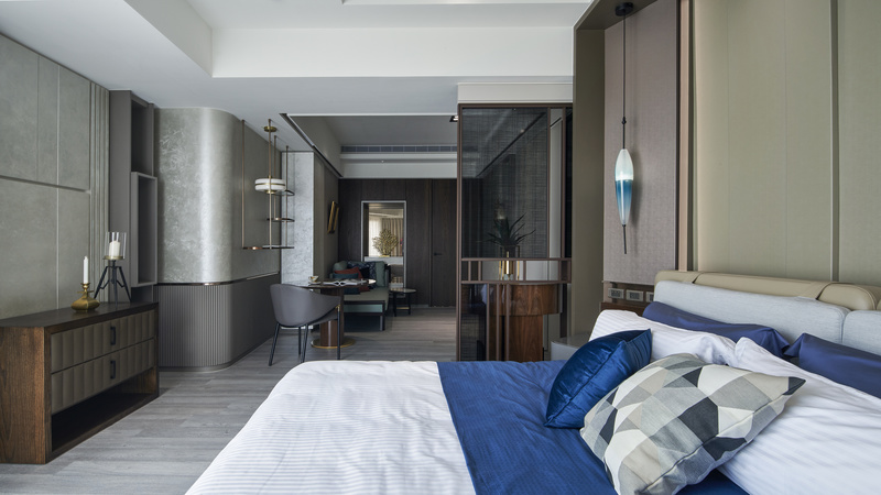 金属元素融入的雍恬雅逸邸设计-12