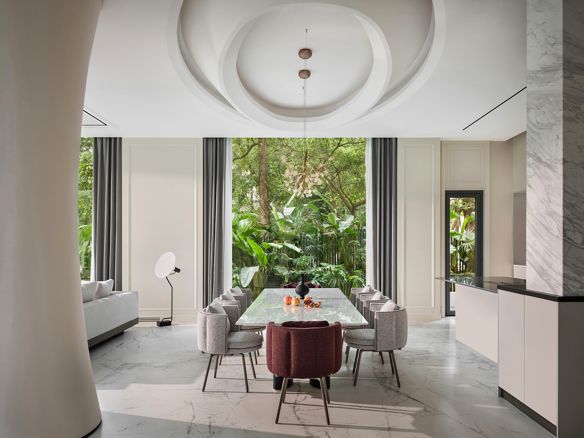 四川成都·锦官新城1000㎡ 森系自然住宅设计丨中国成都丨STUDIO.Y室内设计事务所-59