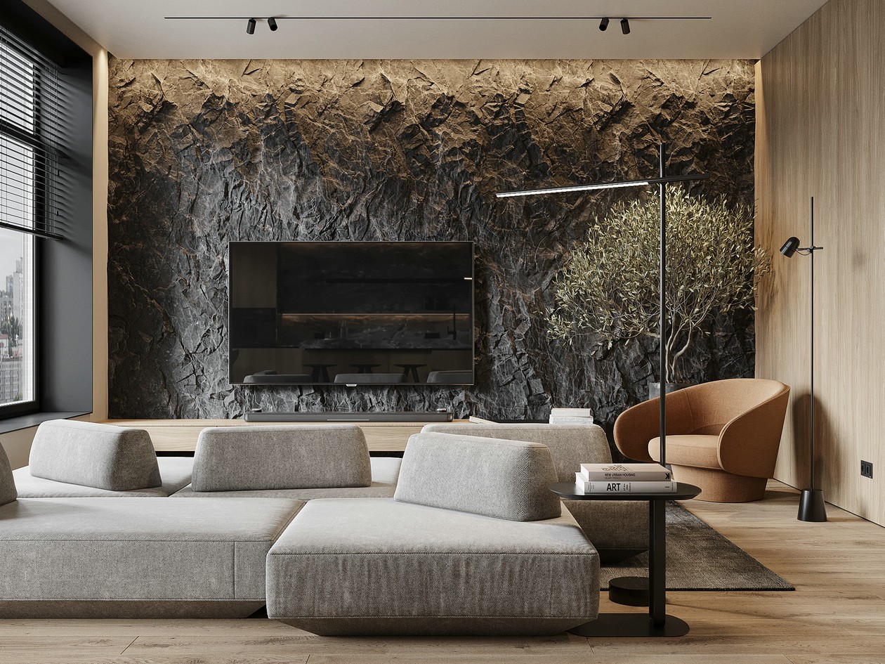 原木+高级灰 柔软而坚定，放缓生活的节奏-3