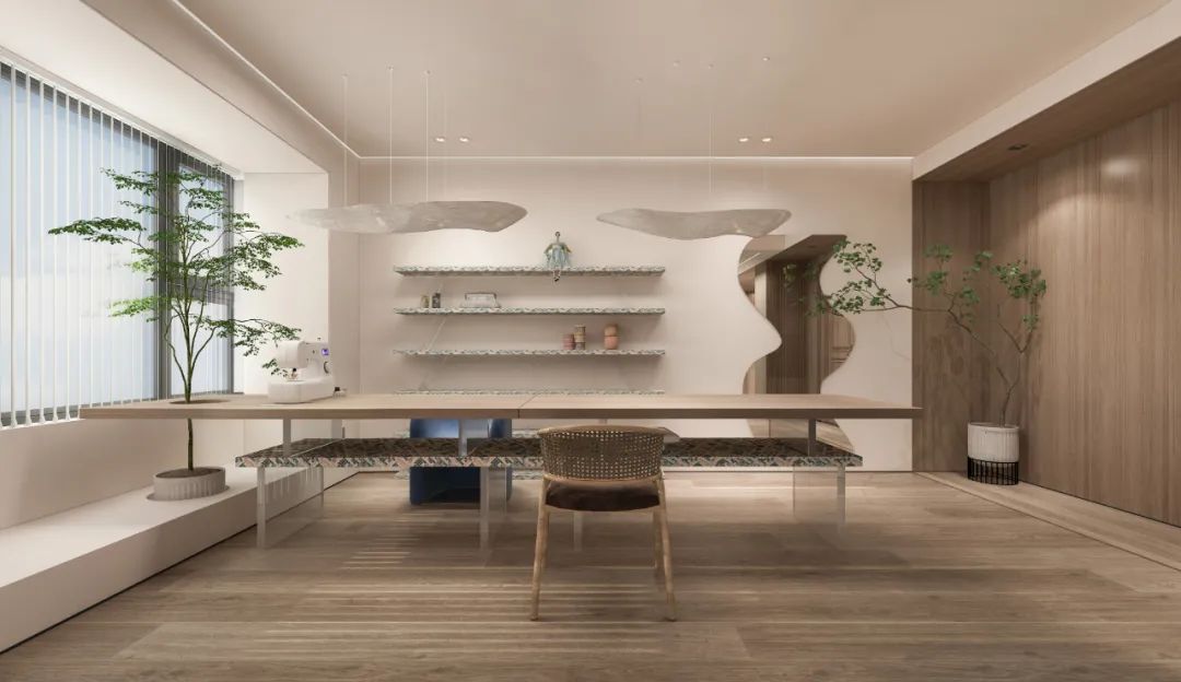 现代东方主义,南开•盈秀园 80㎡住宅设计丨末那识-9