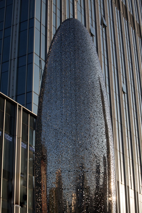 星光璀璨,南信青岛环球金融中心景观设计-42