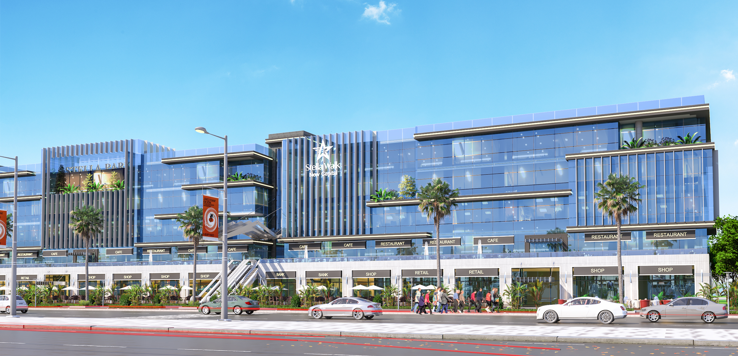 STELLA WALK 混合用途建筑丨HAFEZ CONSULTANT-4