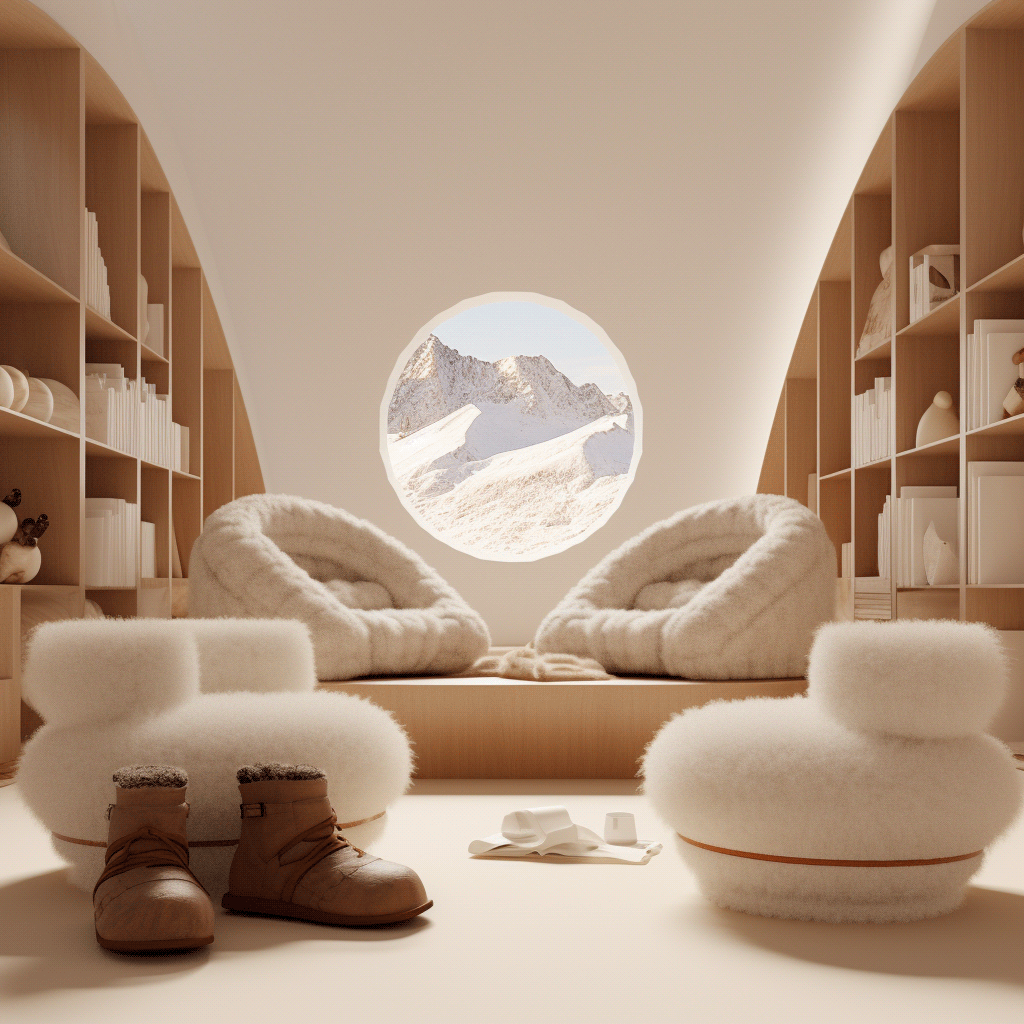 AI 设计·重塑 Jacquemus 冬季概念店丨瑞士-6