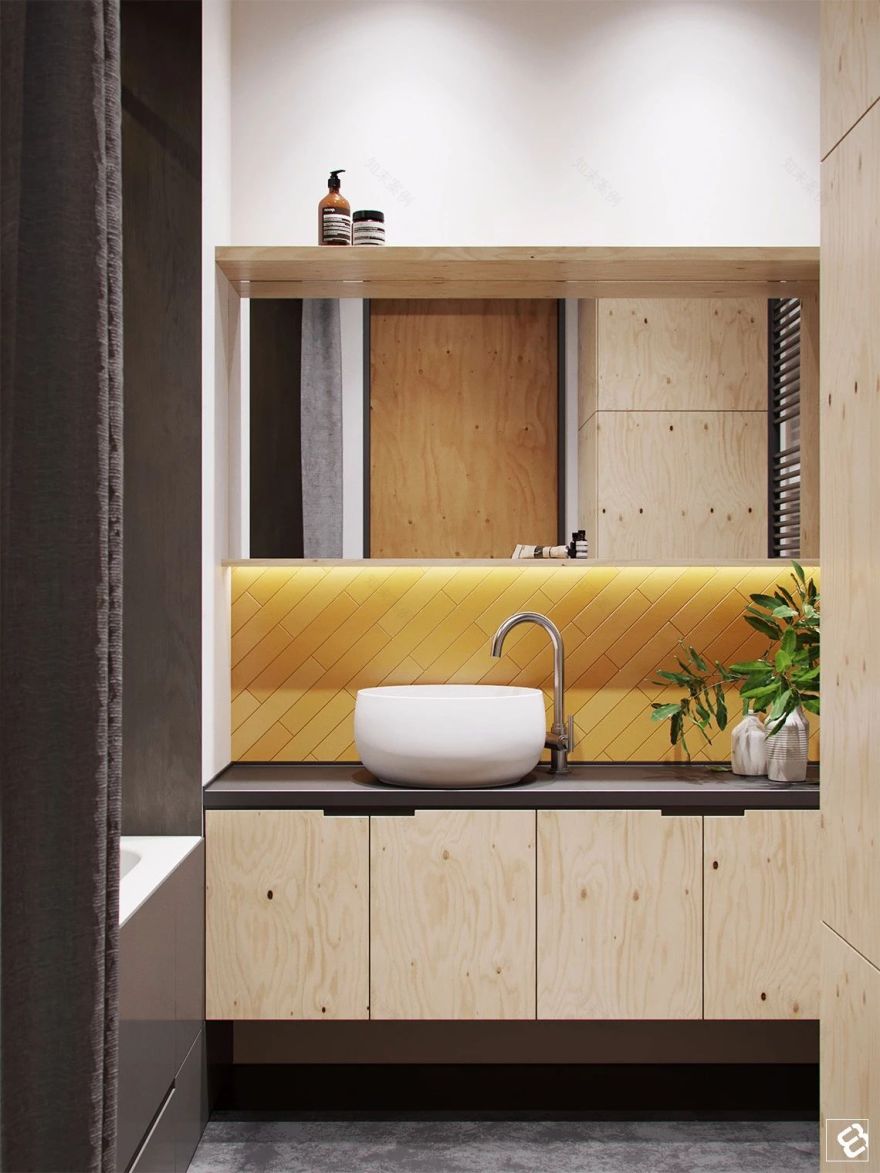 轻工业风 LOFT 住宅设计丨Form8 studio-65