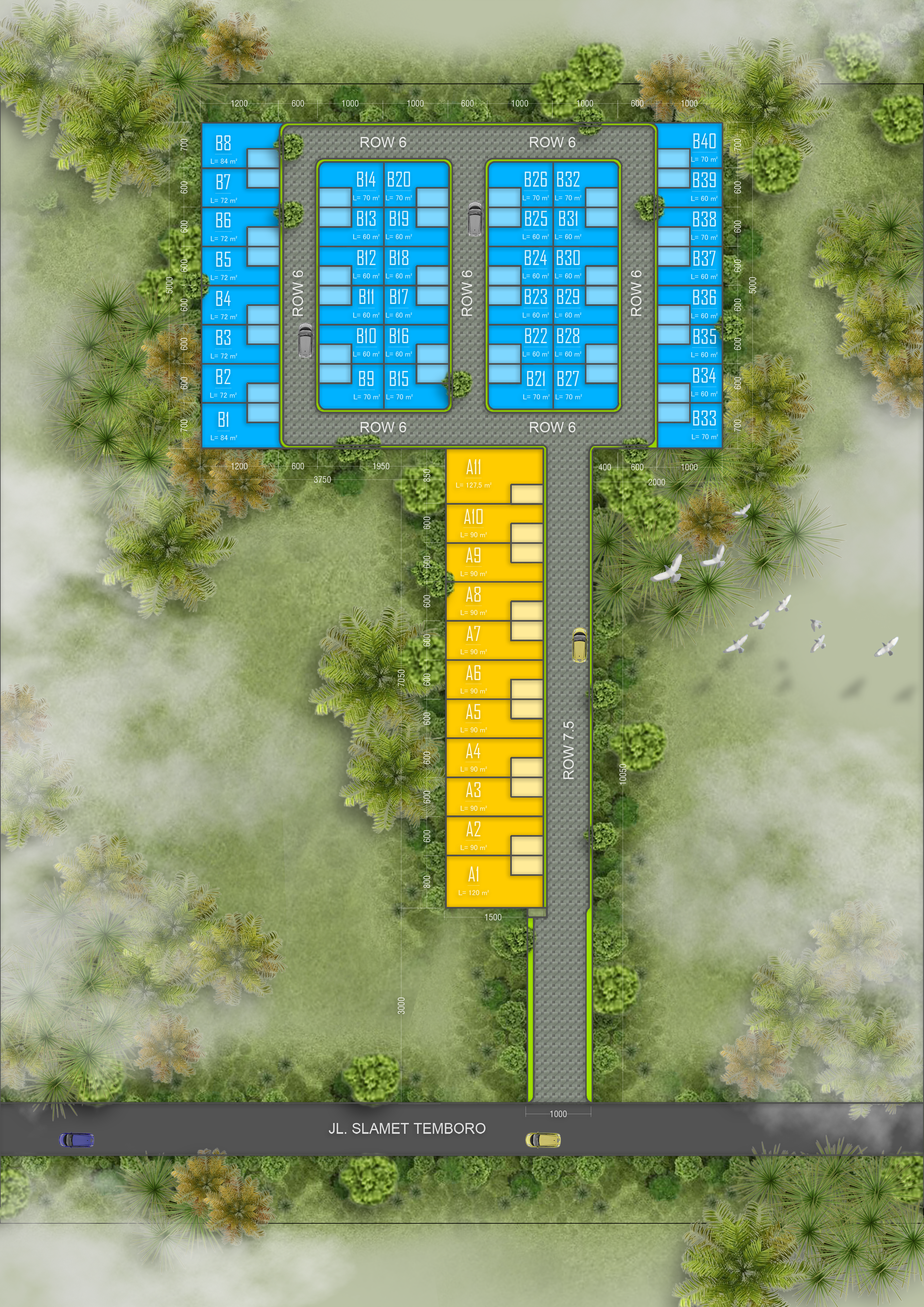 Master Plan of Residental Area-13