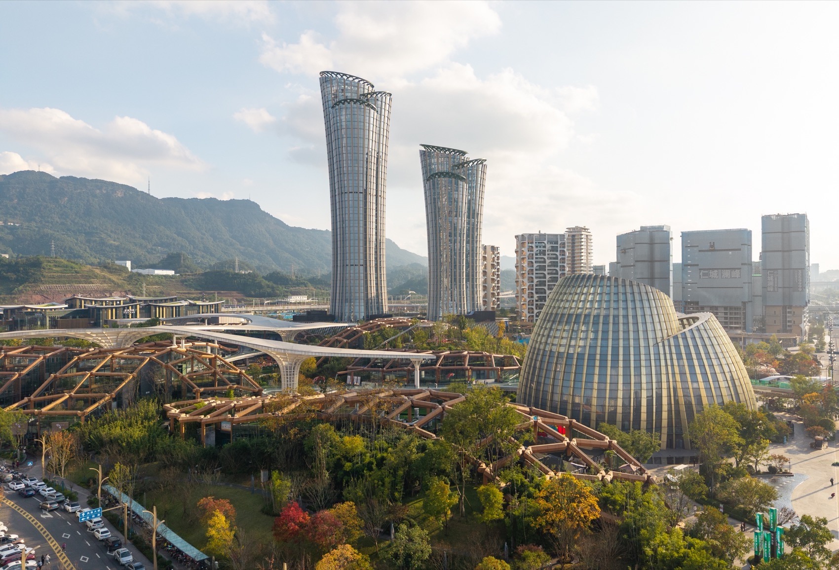 宜宾高铁枢纽门户区开发项目丨中国宜宾丨佩里克拉克建筑师事务所,四川省建筑设计研究院等-3