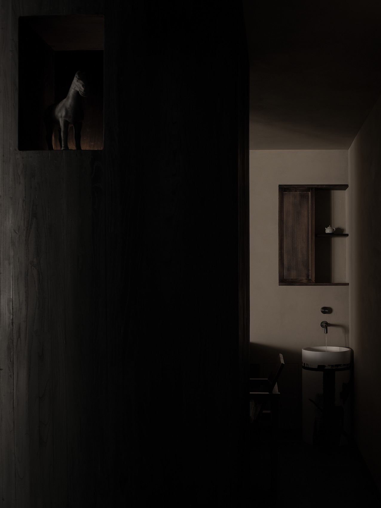 内观山河·岚洱茶事丨中国西安丨仝屿建筑空间设计-26