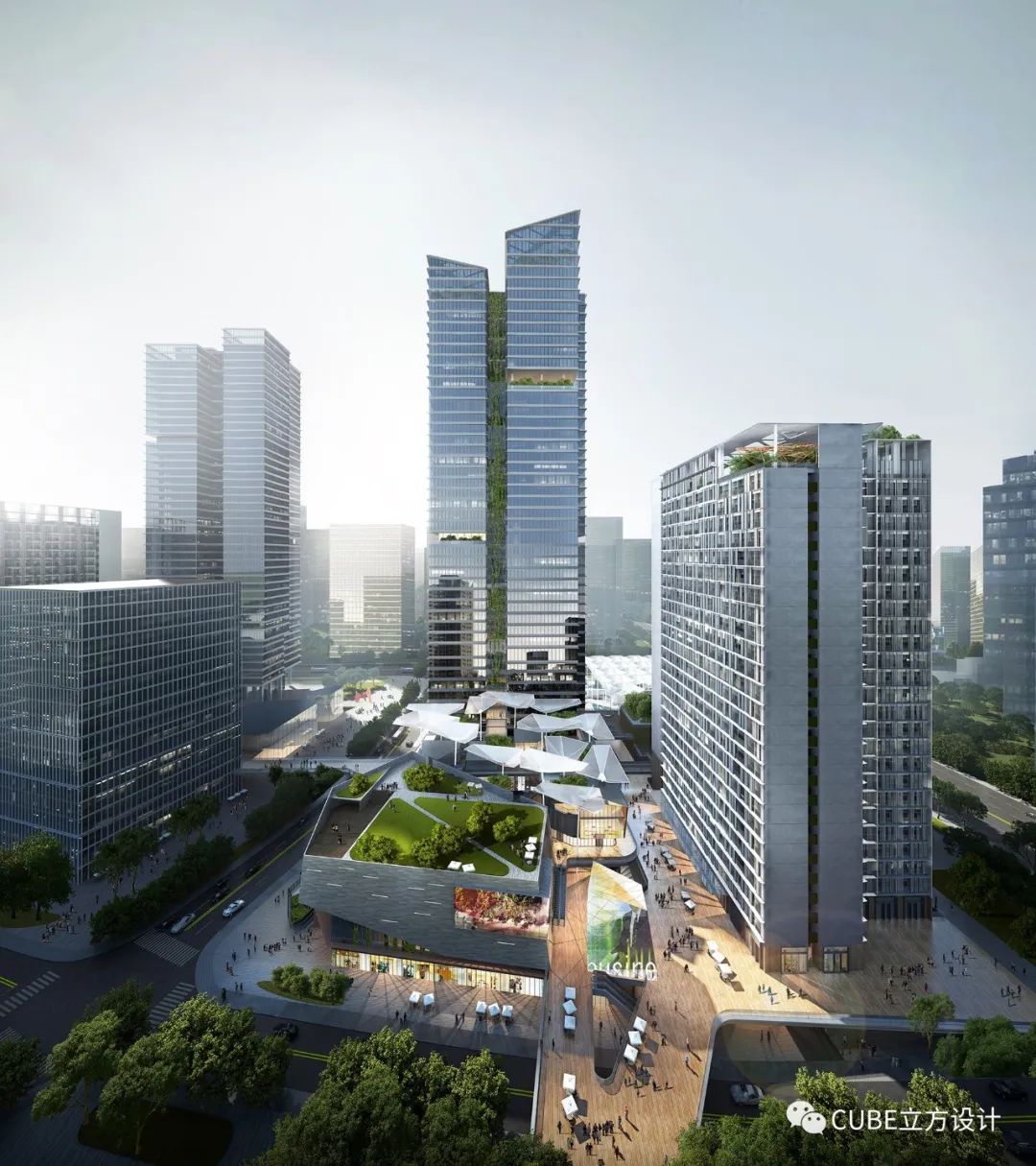 坂田天安云谷三期 0101M0 地块建筑设计丨中国深圳丨深圳市库博建筑设计事务所有限公司（立方设计）-25