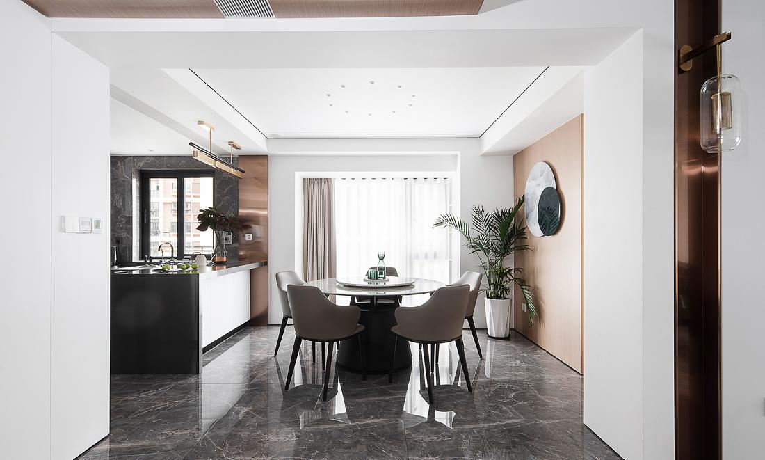 
原木与留白--现代轻奢舒适雅居 -10