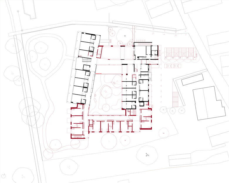 kathrinsimmen Architekten丨Erweiterung Alters- und Pflegeheim Bachwiesen丨瑞士-17