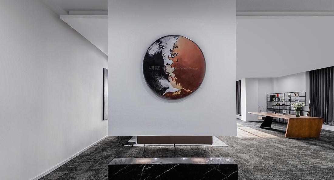 科技雅韵·简约办公空间设计-12