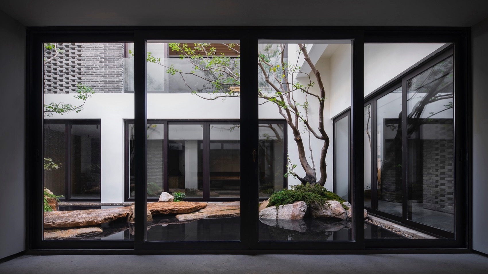 上海桃花源私庭营造丨中国上海丨墨刻丨無言斋造园-13