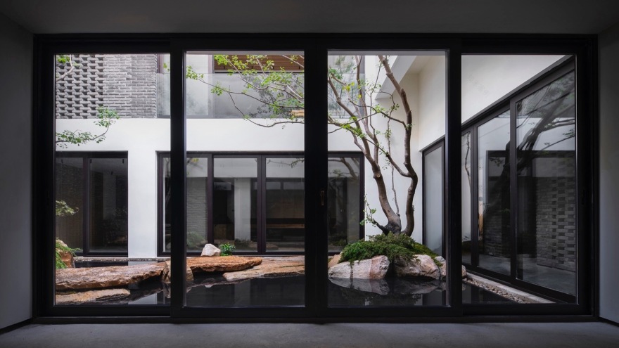 上海桃花源私庭营造丨中国上海丨墨刻丨無言斋造园-13