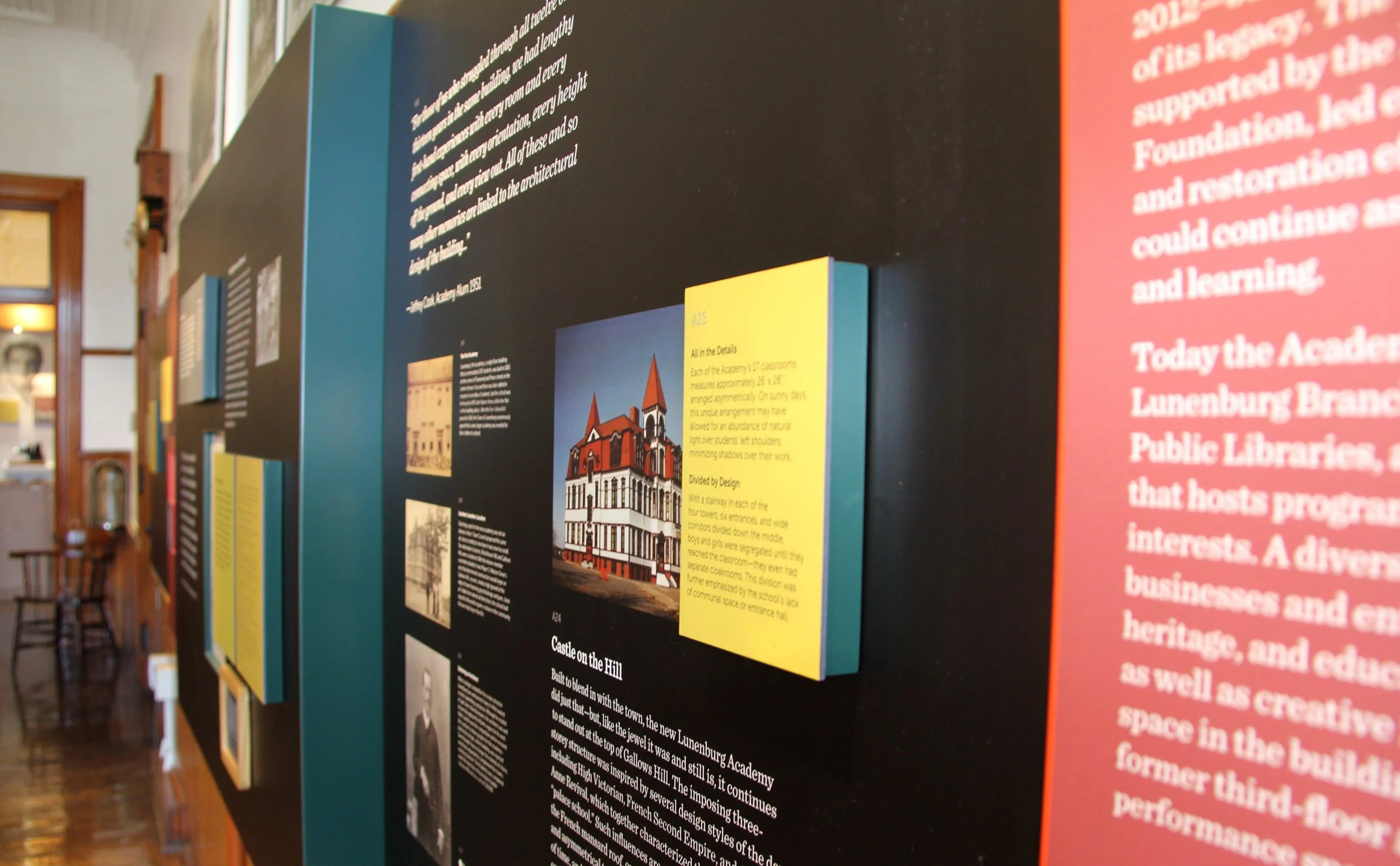 Lunenburg Academy Heritage Classroom Exhibit — Fathom-16