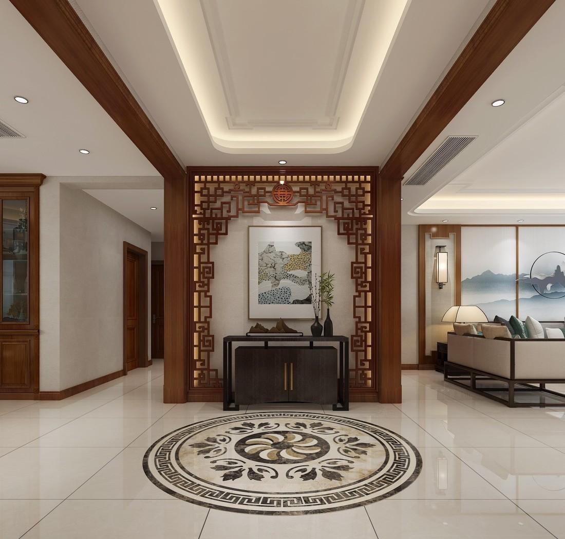 
新中式别墅装修，这样的东方意境最走心！ -10