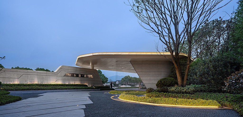 众睦设计丨温州首开中庚·香開萬里售楼处：当代语境，抒叙自然-13