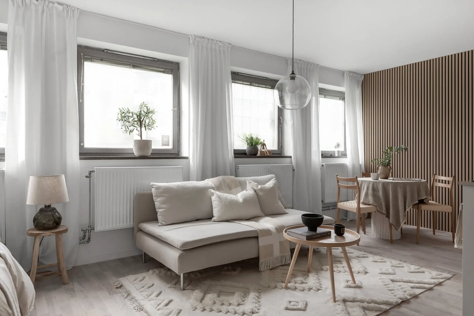 31m2 北欧风格明亮工作室，温馨和谐的理想居所-4