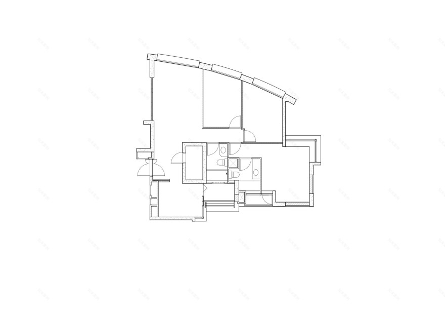 新加坡弧形公寓丨Singapore丨Metre Architects-17