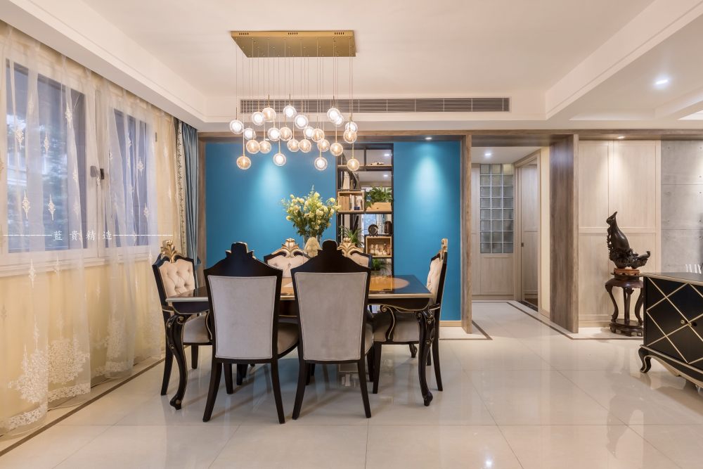孔雀蓝的魔力 | 上海住宅设计诠释现代与传统交融-22