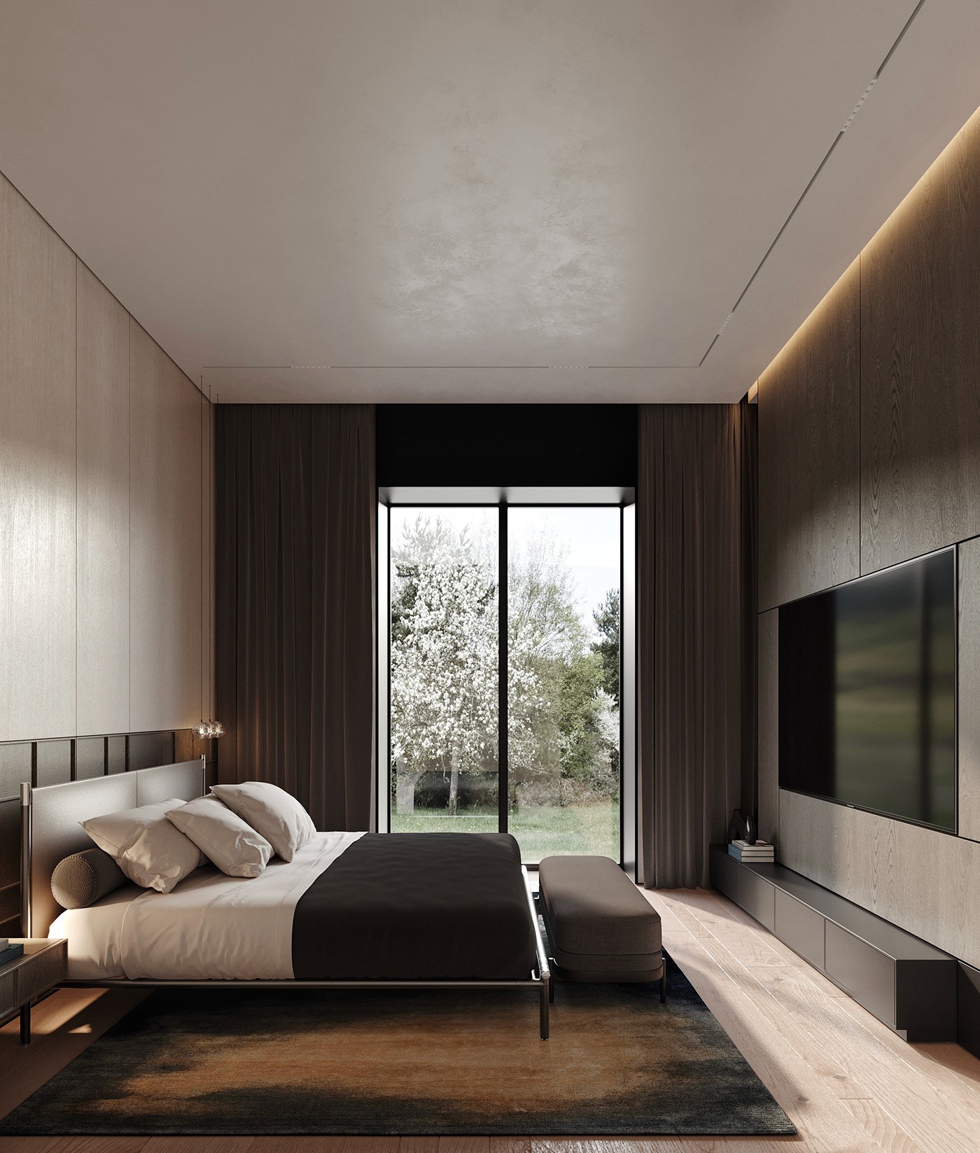 诺沃戈尔斯克一栋住宅的室内设计-21