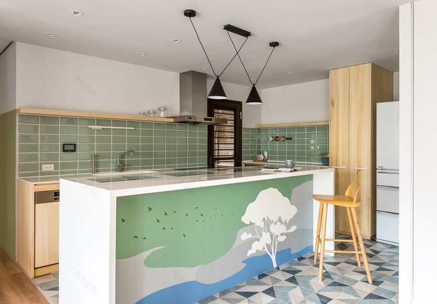 新北汐止 231㎡退休宅,麻石设计打造舒适恬静空间-36