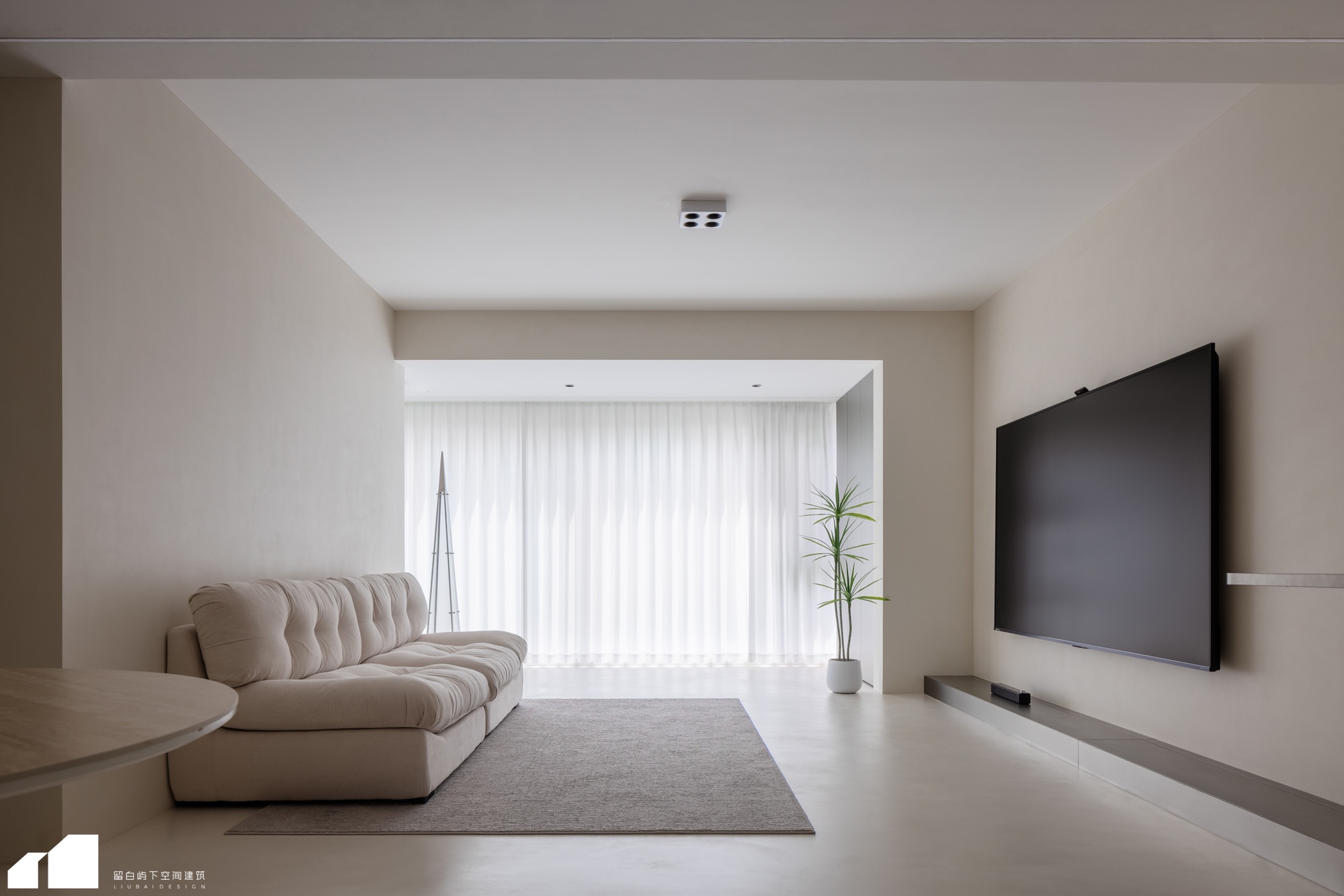 留白·实景 ｜邂逅｜微水泥的平静自由感，自然系与光影共生-1