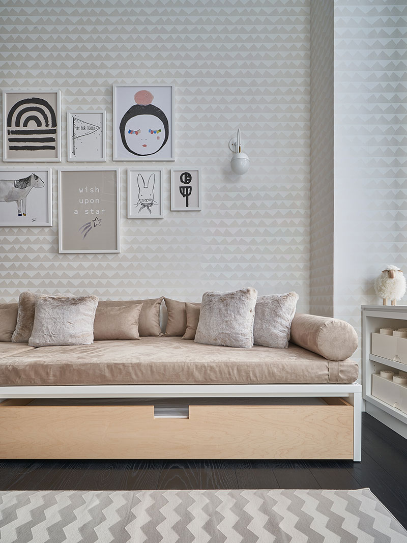 纽约时尚黑白家居，年轻家庭的温馨之作-28