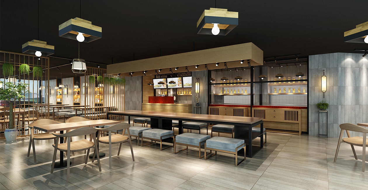 商业餐饮空间艺术定制，展现设计魅力-13