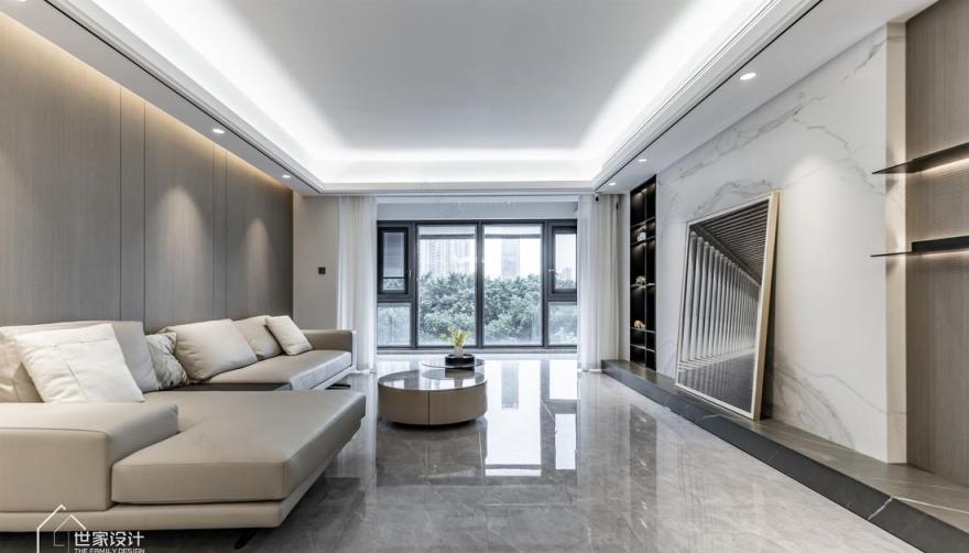 现代黑白灰空间-23