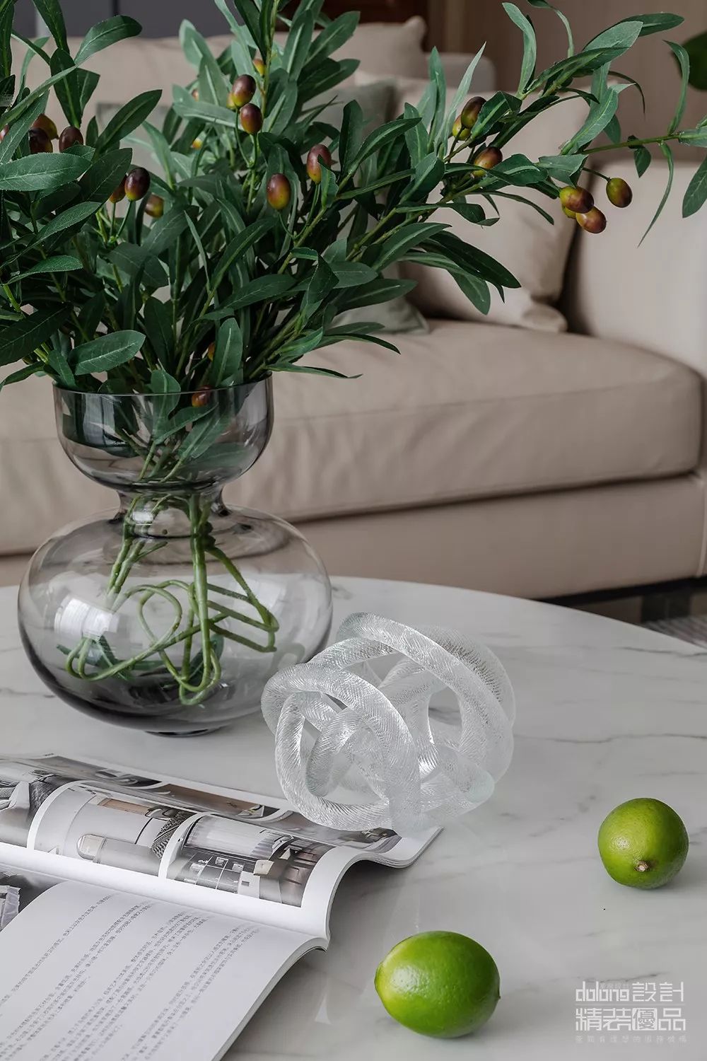 御湖仕家「空白格」 | 现代简约,开放式布局,餐厨一体-1