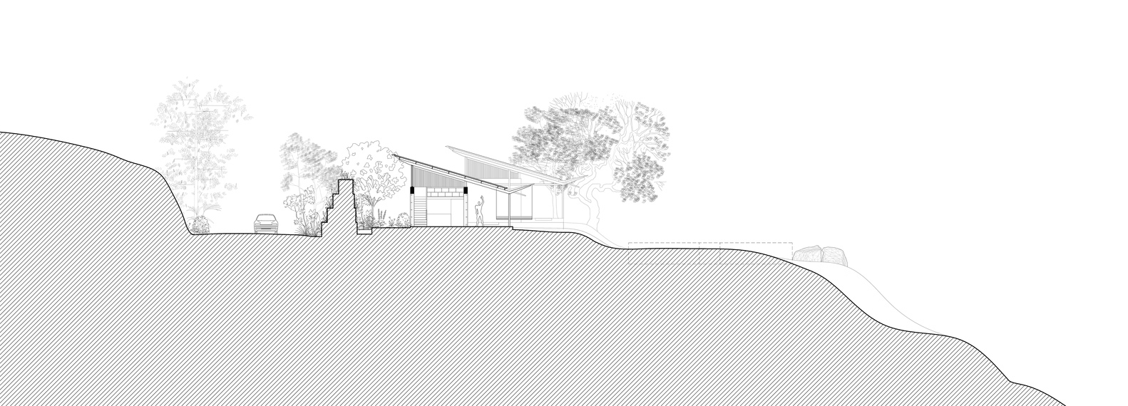 印度波纳湖边的石堡之家-56
