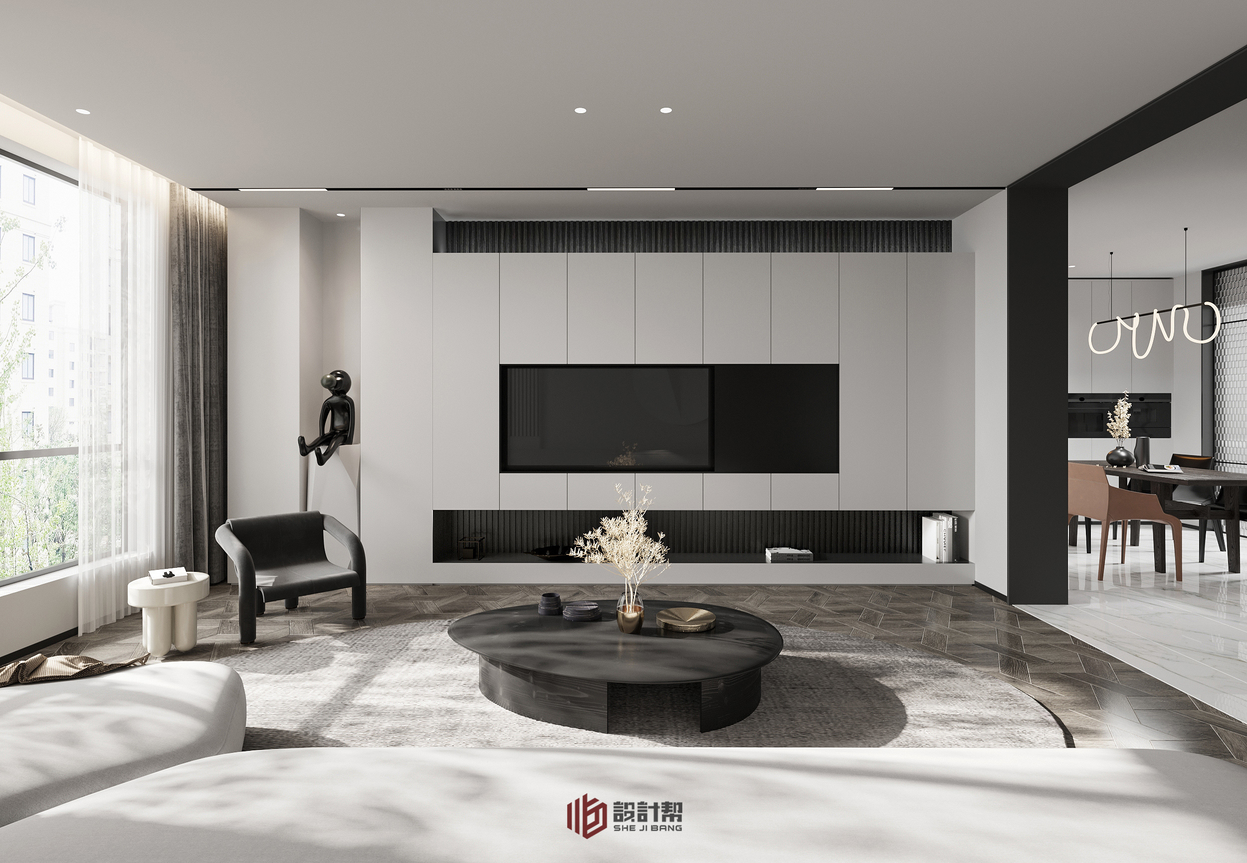 新疆乌鲁木齐现代风格家居设计-3