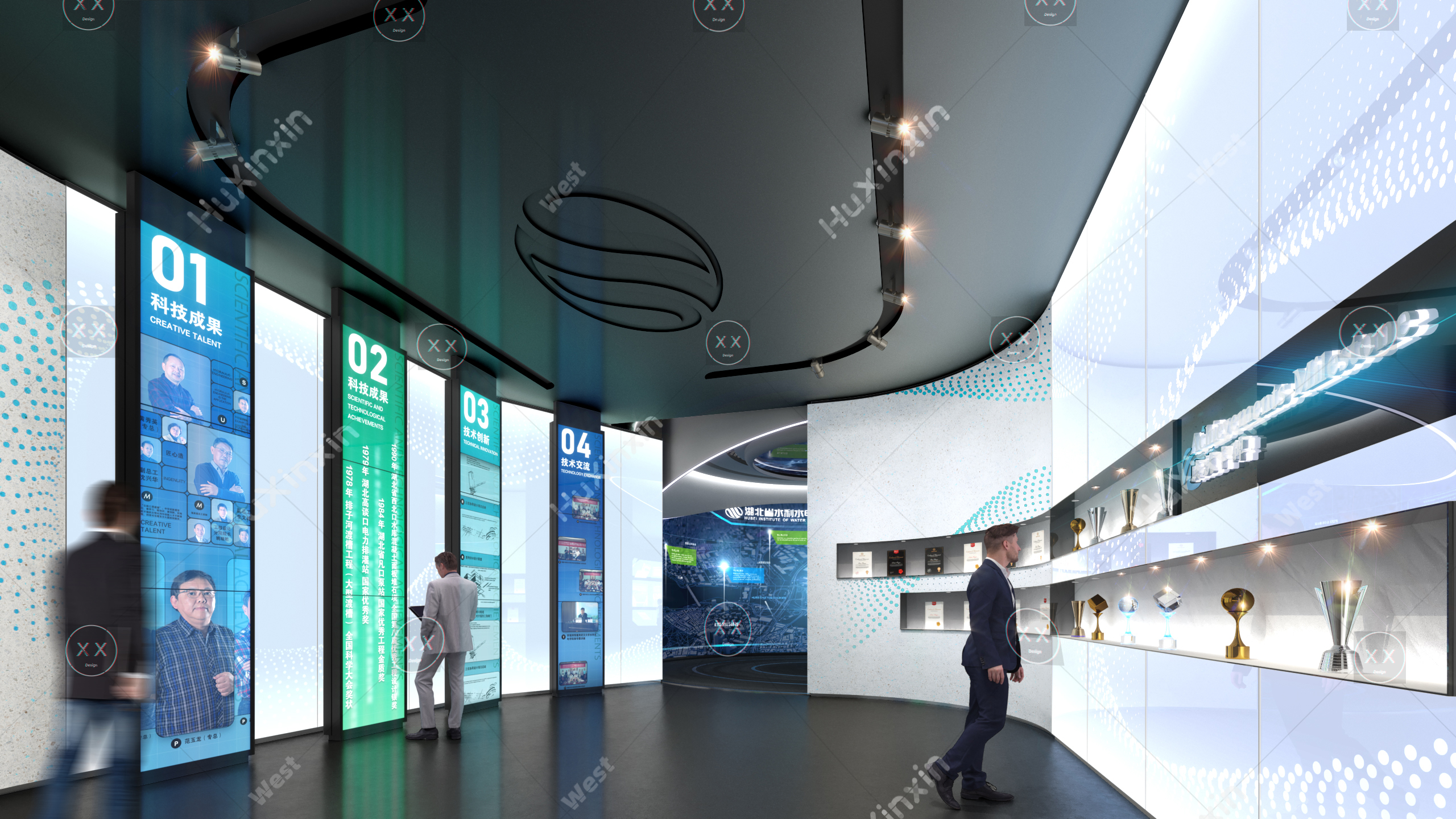 湖北水院企业展厅-8