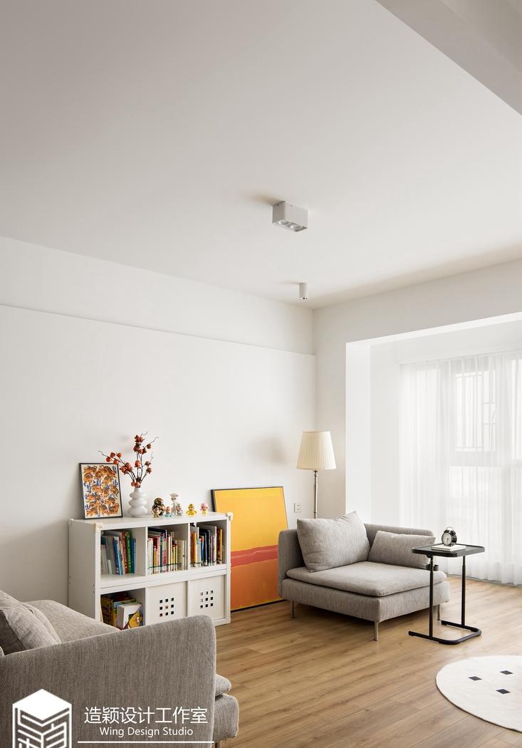 极简艺术 · 客餐厅一体设计-7